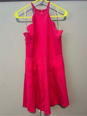 Charlotte Russe Bright Pink Dress Top